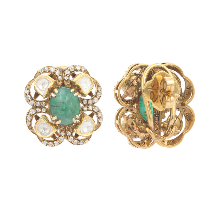 Shringaar Emerald Earrings
