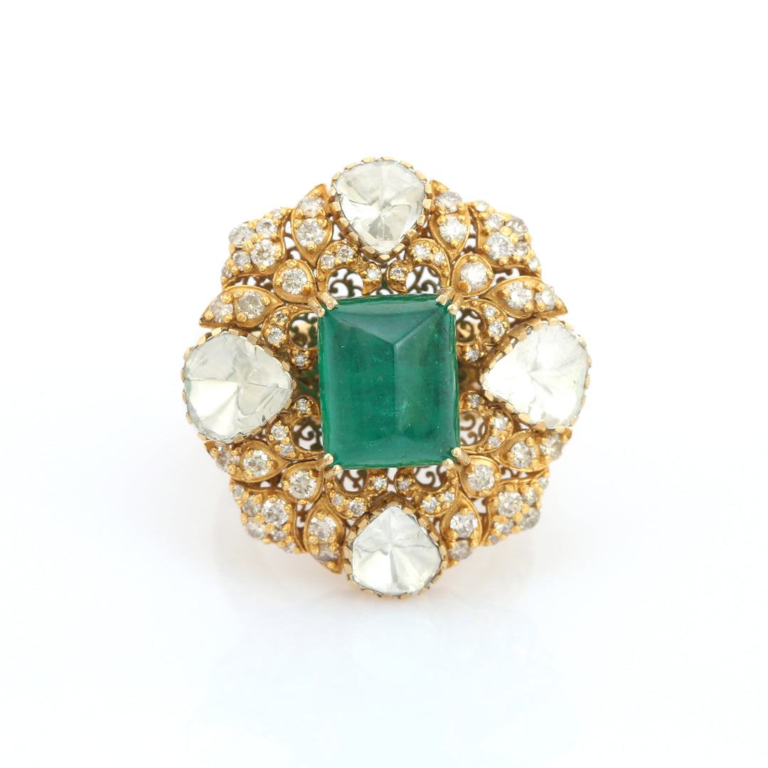 Panna Darbar Ring
