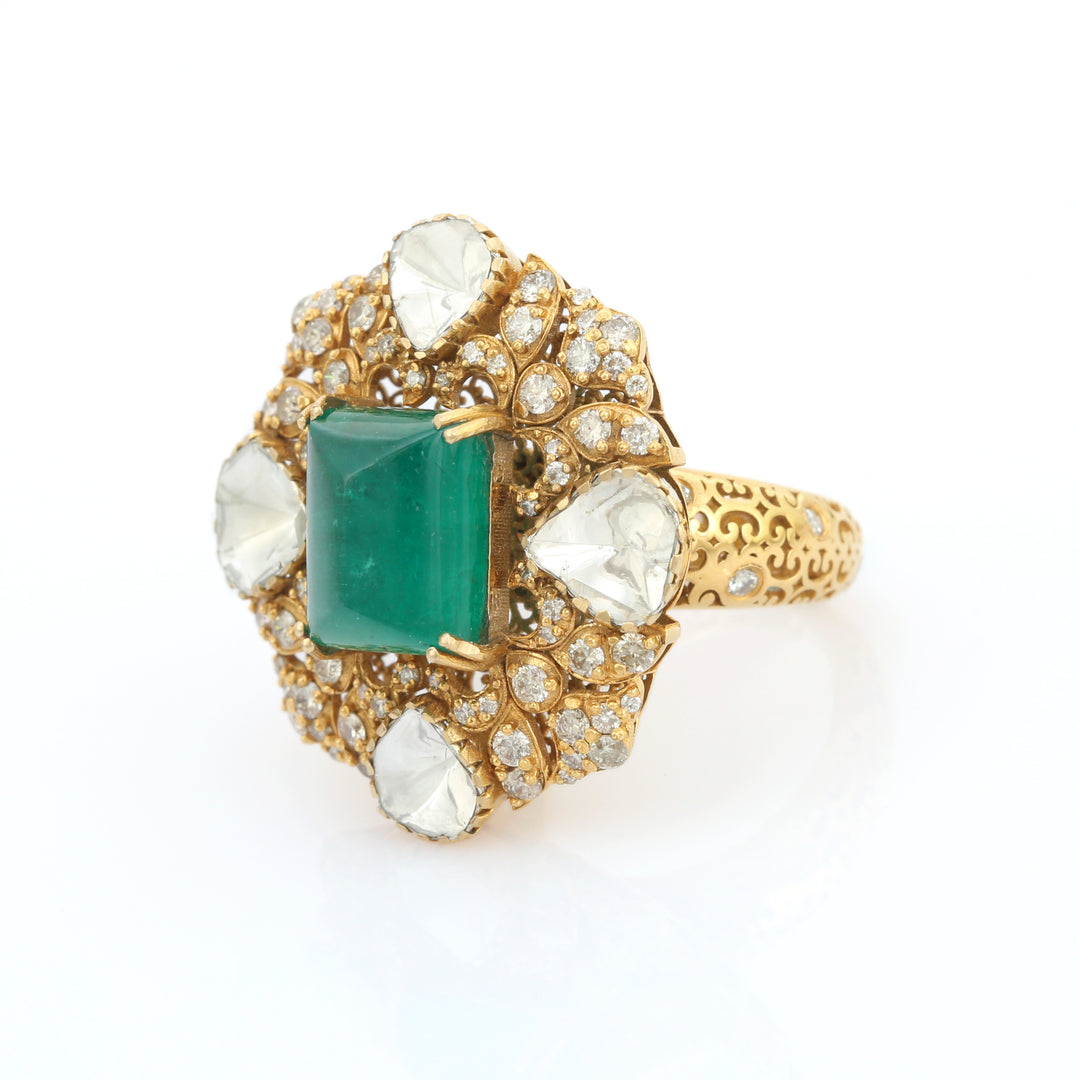 Panna Darbar Ring