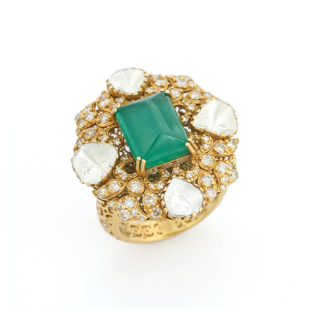 Panna Darbar Ring