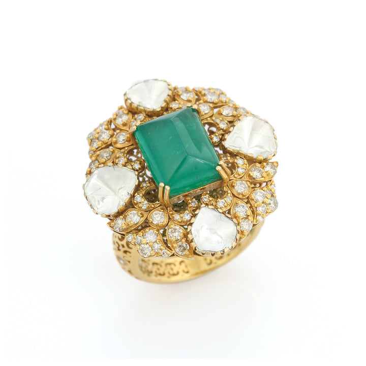 Panna Darbar Ring