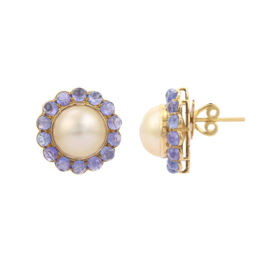 Navya Earrings (Tanzanite)