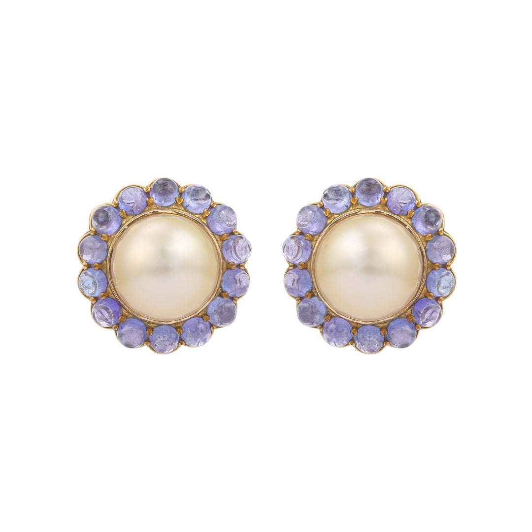 Navya Earrings (Tanzanite)