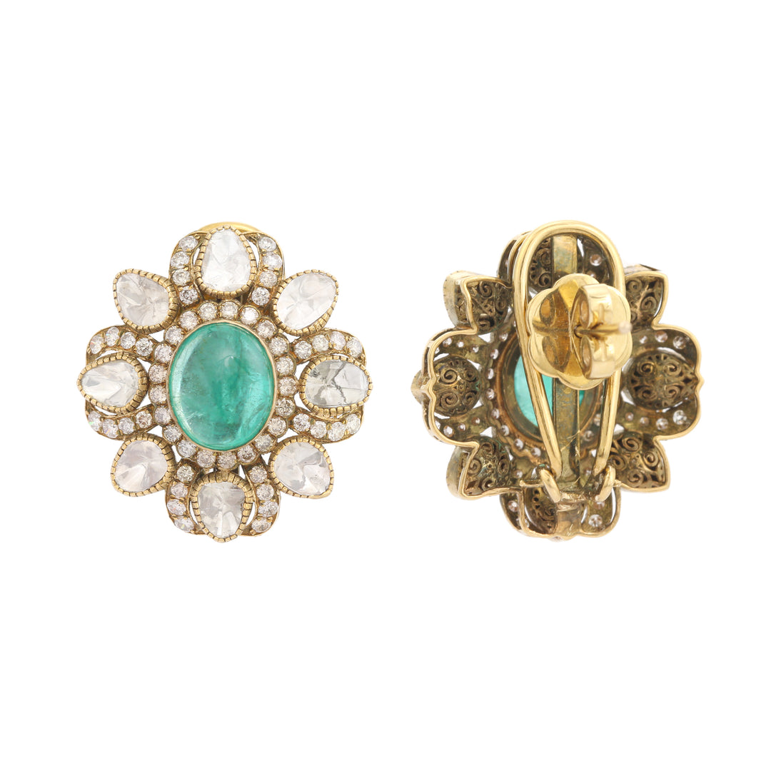 Gulnar Phool Earrings