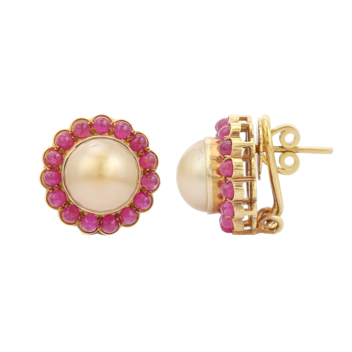 Navya Earrings (Ruby)