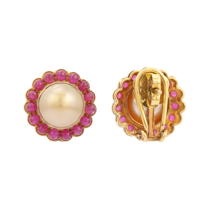 Navya Earrings (Ruby)