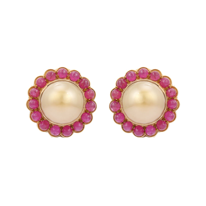 Navya Earrings (Ruby)