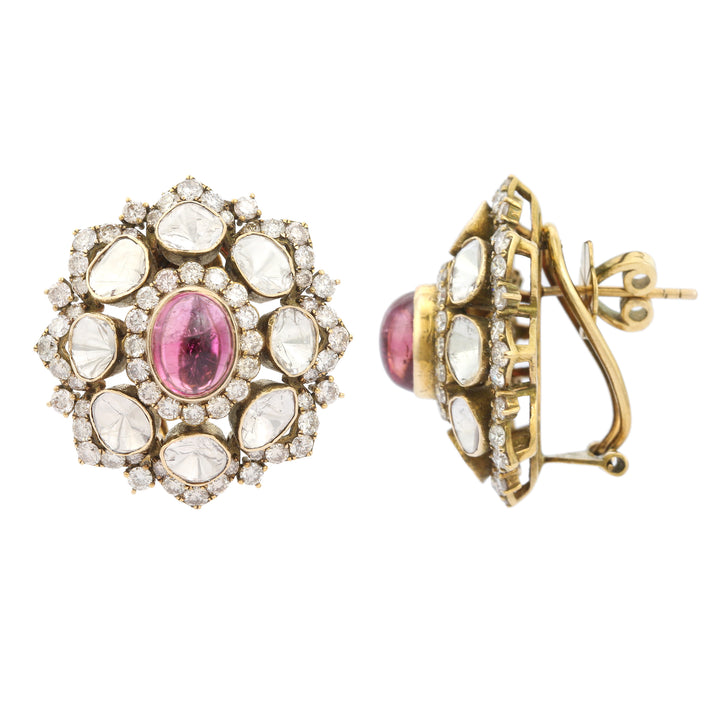 Indulekha Earrings (Tourmaline)