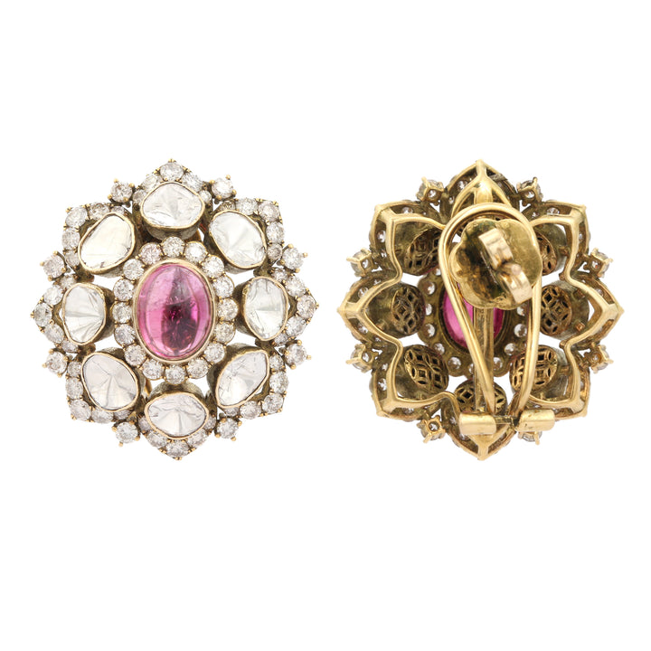 Indulekha Earrings (Tourmaline)