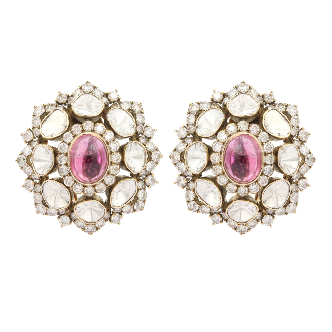 Indulekha Earrings (Tourmaline)