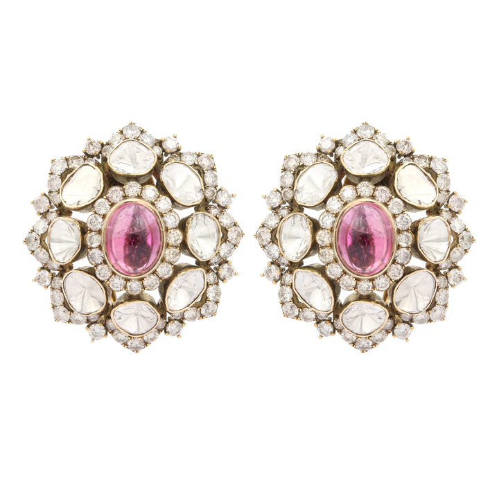 Indulekha Earrings (Tourmaline)