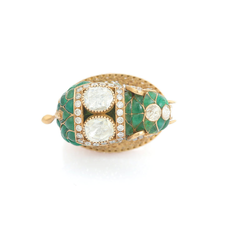 Gajratna Ring (Emerald)