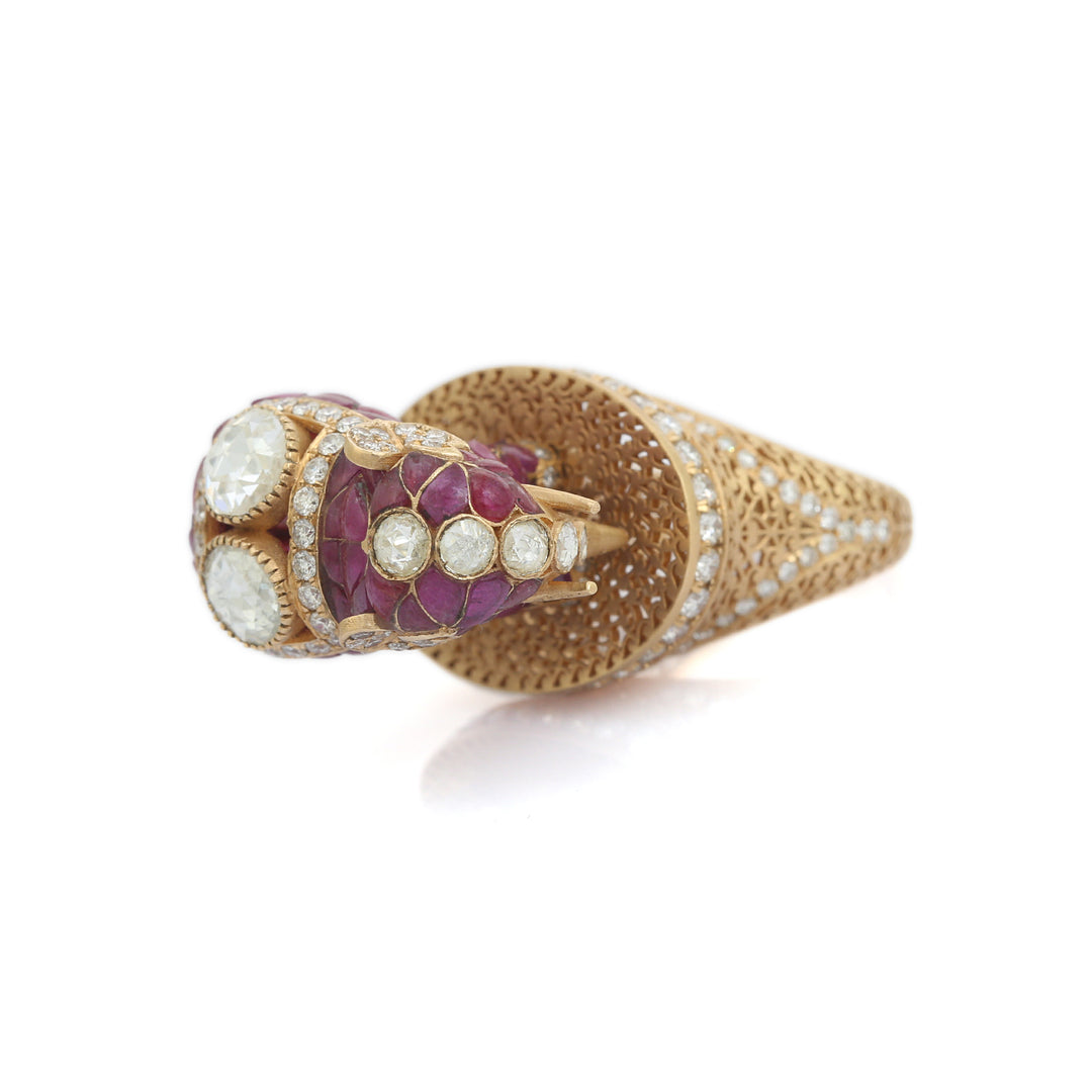 Gajratna Ring (Ruby)