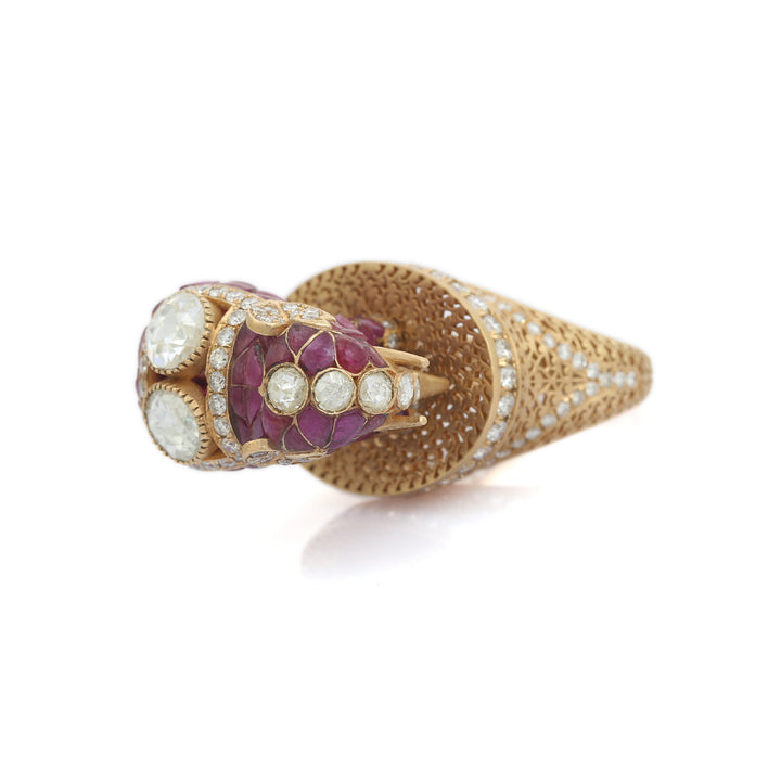 Gajratna Ring (Ruby)