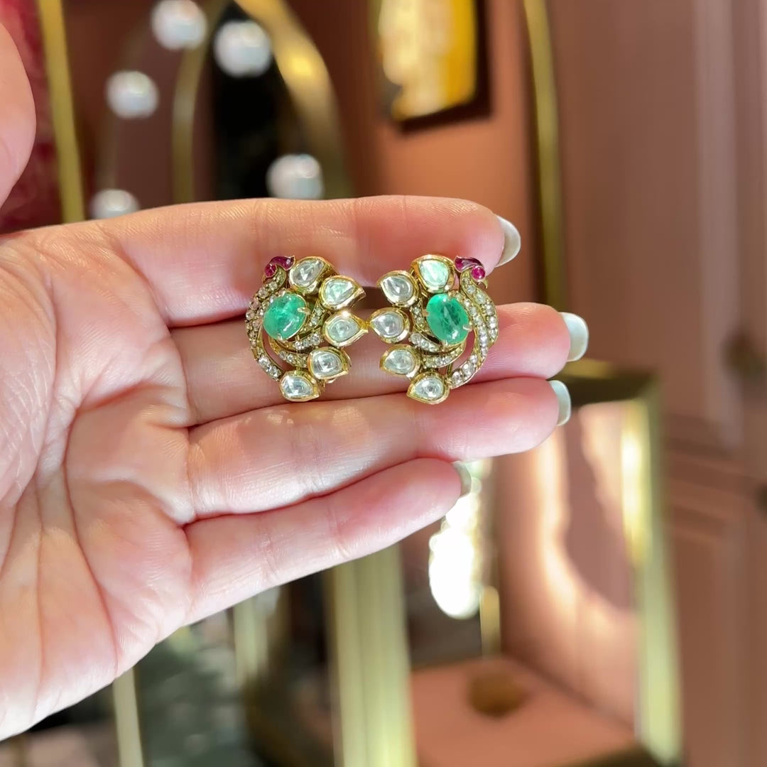 Tarika Panna Earrings