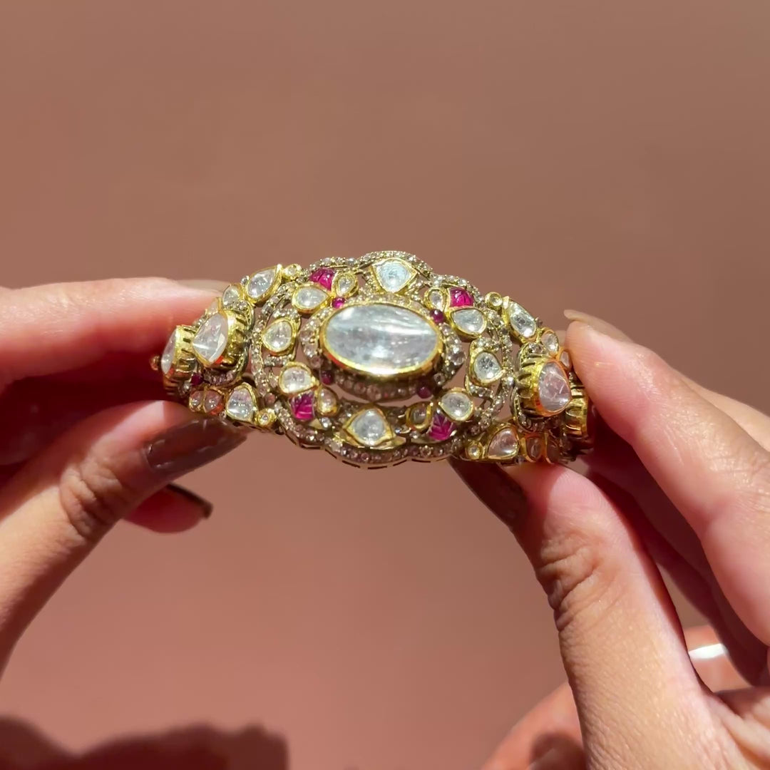 Aishwarya Diamond Polki Bracelet