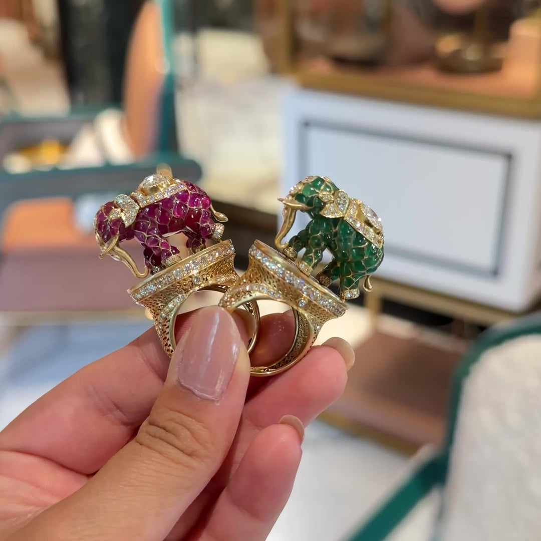 Gajratna Ring (Ruby)