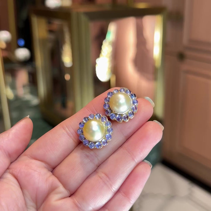 Navya Earrings (Tanzanite)