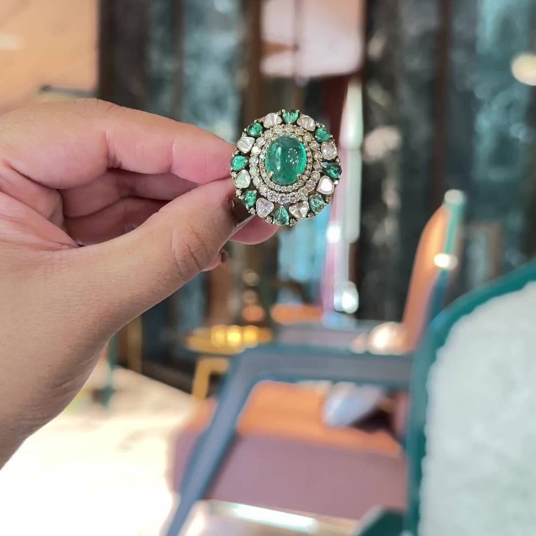 Kaveri Kundans Ring