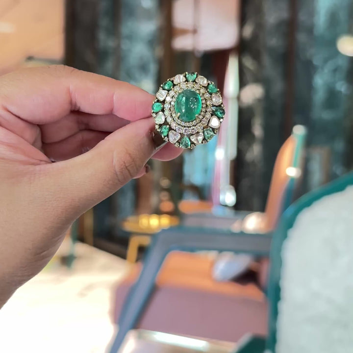 Kaveri Kundans Ring