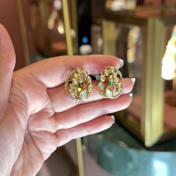Ruhani Mor Earrings
